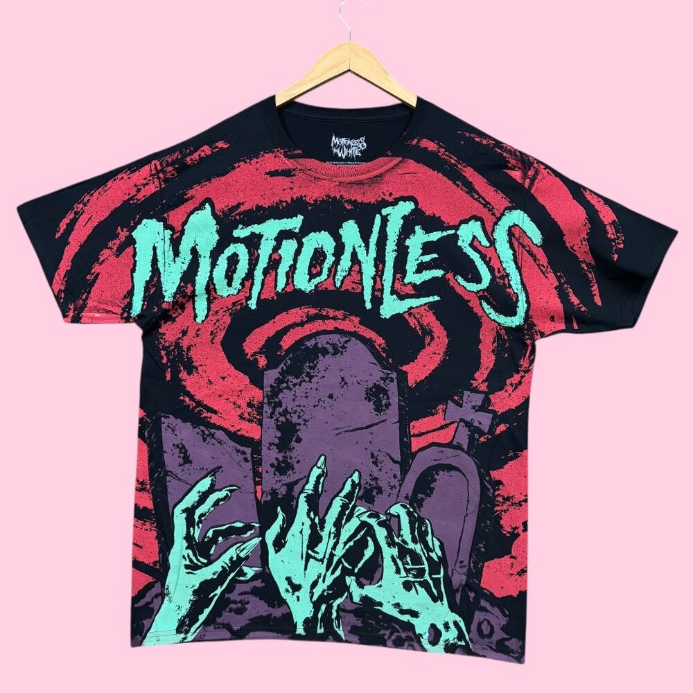 Motionless in White Creatures Album Metalcore Band Tee L